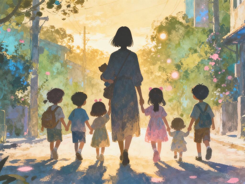 成長路上，母親在我生命中，留下許多美麗的回憶。感謝天父，賜下一位超级母親，讓我嘗到上一輩恩慈的味道。